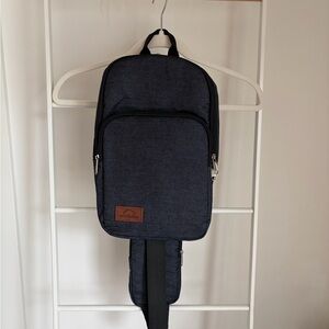 Navy Single-strap Mini Backpack Festival Practical Travel Stagecoach Coachella